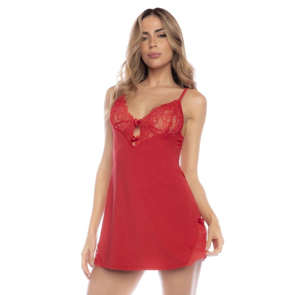 Mapale 7603 Sleep Chemise Color Red